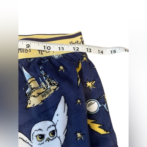 Warner Bros. Harry Potter Kids Pajama Bottoms - Blue and Yellow - Picture 8 of 9